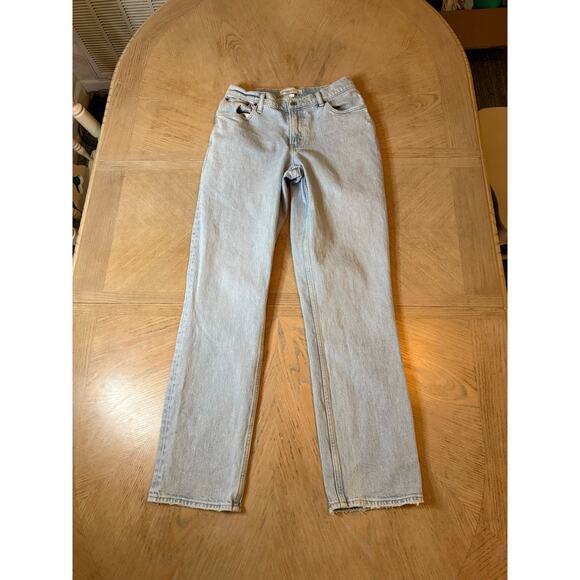 Abercrombie and Fitch 90’s straight low rise curve love size 4 long - Picture 2 of 12
